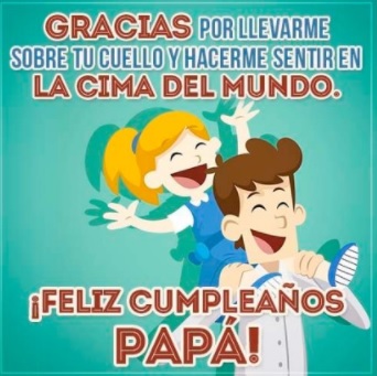 Textos largos de cumpleaños para mi papá