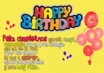 Frases de cumpleaños para mi mejor amiga