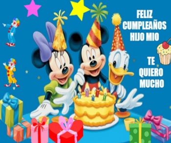 Feliz cumpleaños hijo imágenes