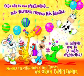 Imágenes de cumpleaños para un hijo pequeño