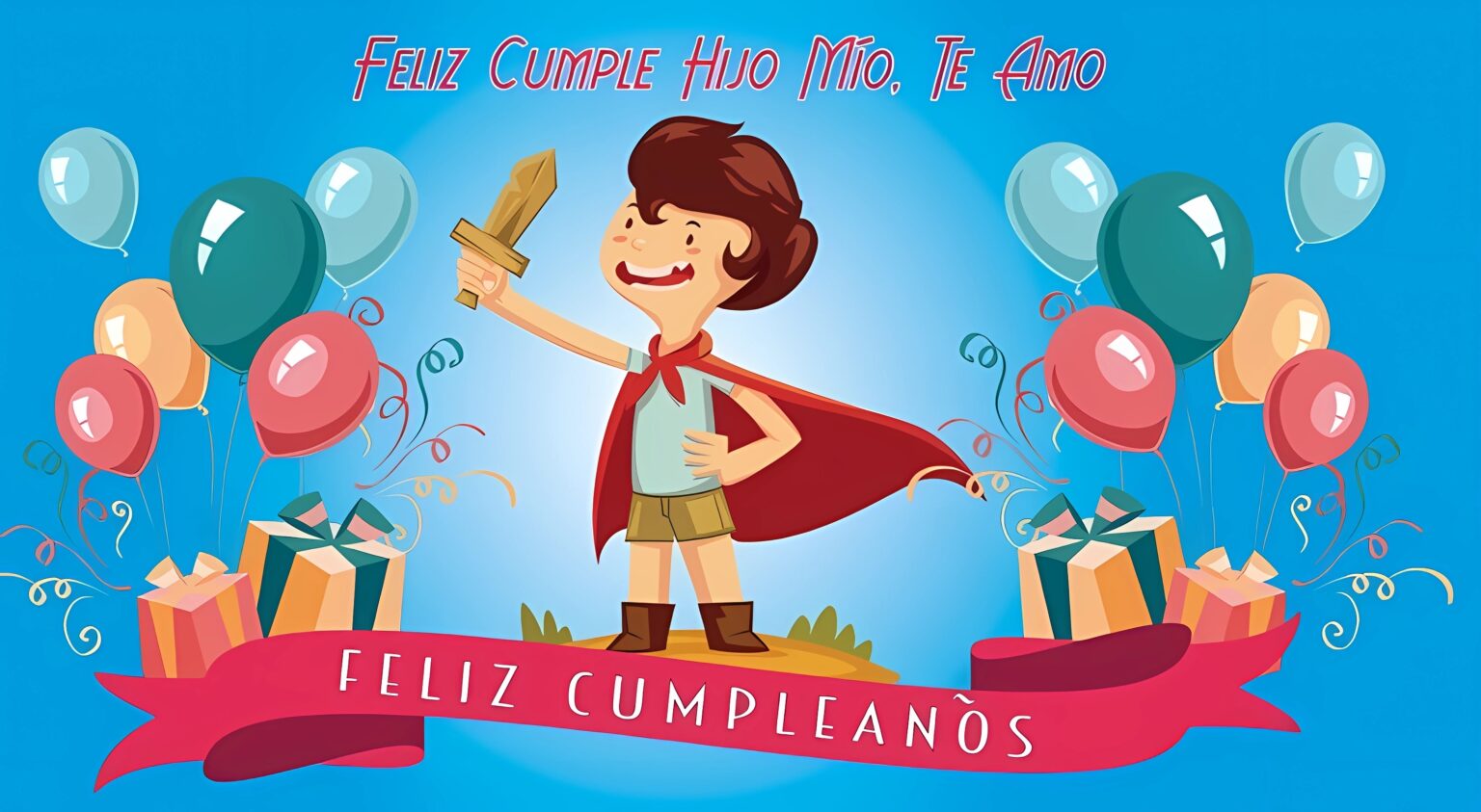 Cool Tarjeta De Cumpleanos Para Un Hijo Images