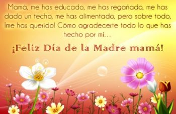 Que tengas un feliz día de la madre
