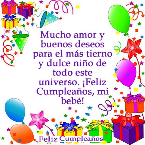 Frases y mensajes de cumpleaños para un hijo