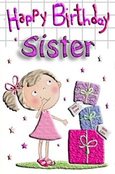 Mensajes y frases de cumpleaños para una hermana