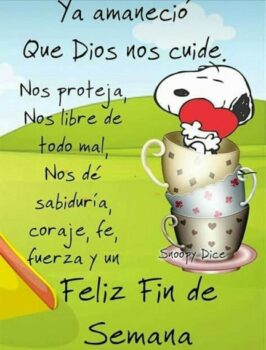Frases de feliz sábado Dios te bendiga